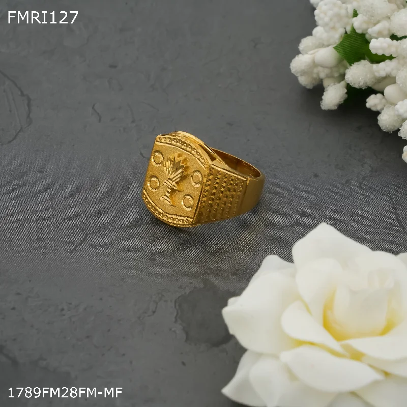 Freemen Golden ring design for men - FMRI127