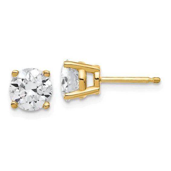 Round Lab Grown Diamond Studs 1.67 CTW