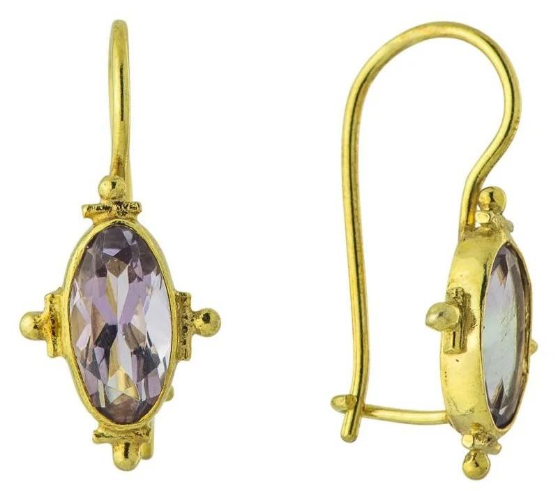 Whitehall Amethyst Earrings