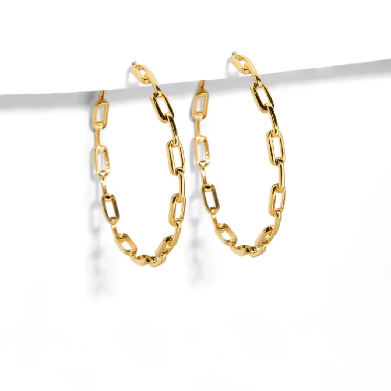 ZOE LARGE HOOPS