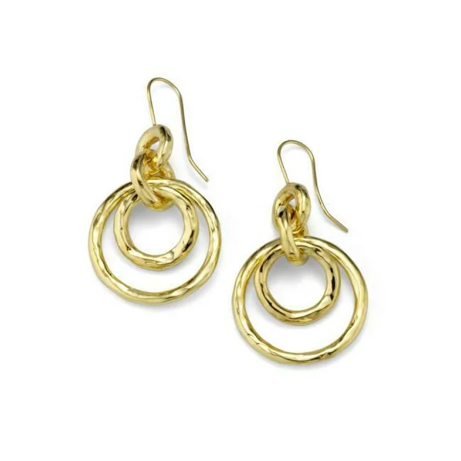 IPPOLITA Classico 18K Yellow Gold Mini Jet Set Earrings