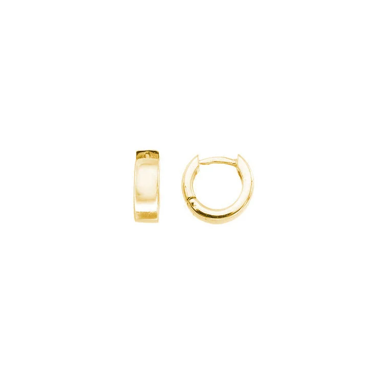 Roberto Coin Perfect Gold Hoops 18K Yellow Gold Small Hoop Earrings