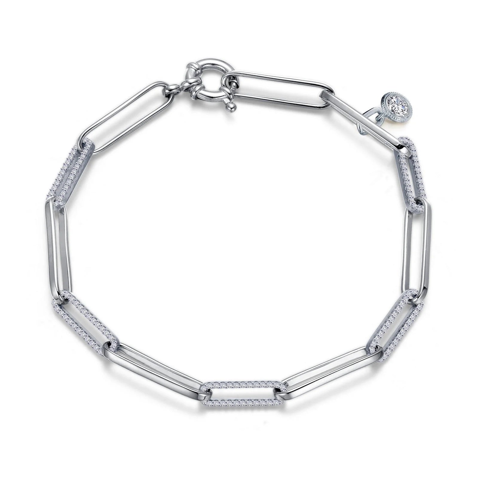 1.65ct Paperclip Bracelet