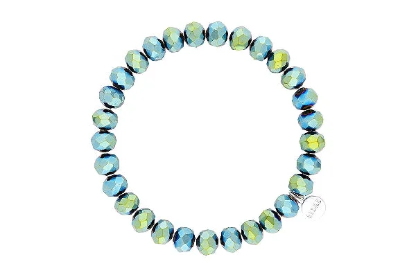 Clarksville Green Iridescent Bracelet