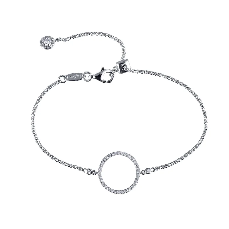 Open Circle Adjustable Bracelet