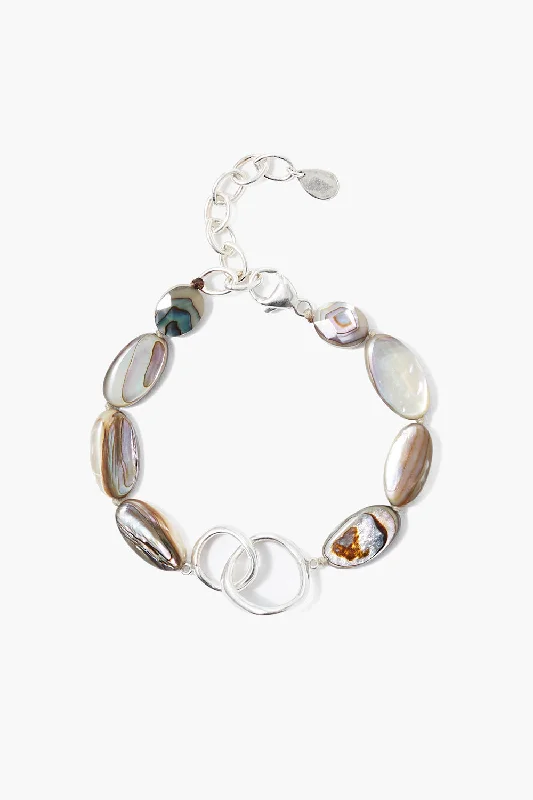 Reunion Link Bracelet Abalone