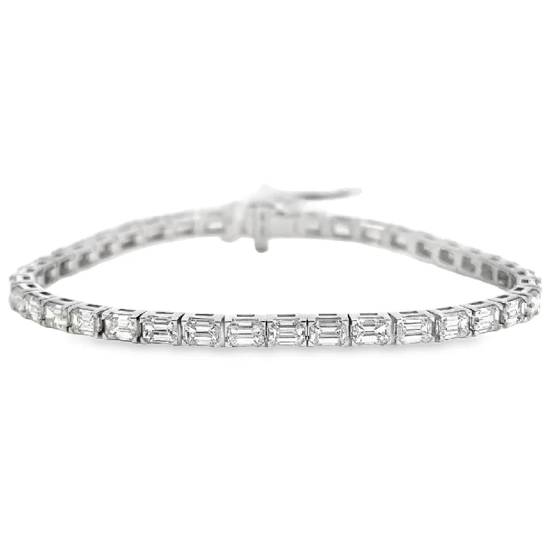 White Gold Diamond Fashion Bracelet