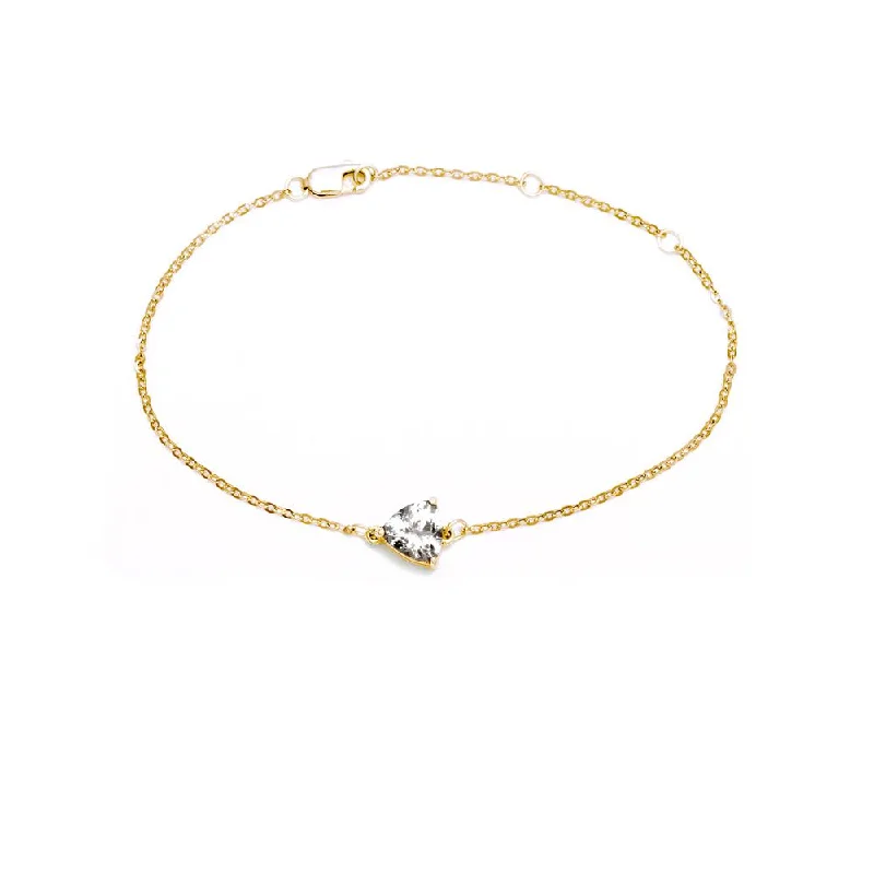 EROS TRILLION BRACELET | 14K GOLD & HERKIMER