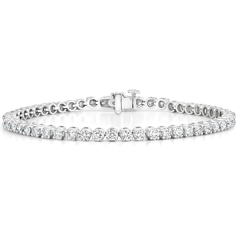 Forevermark White Gold 5.60 Cttw. Diamond Tennis Bracelet