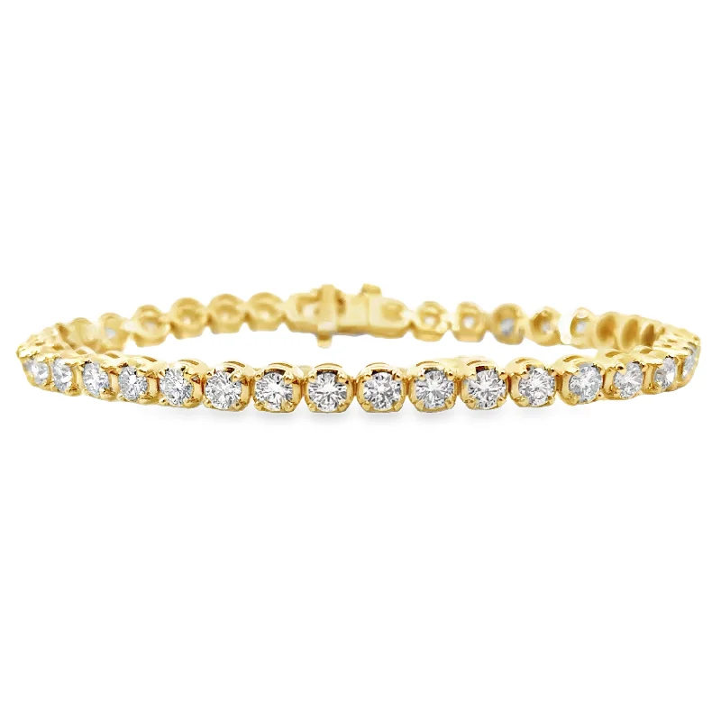 Forevermark Yellow Gold 4.56 Cttw. Diamond Tennis Bracelet