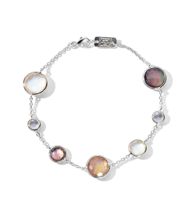 IPPOLITA Lollipop 7-Stone Link Bracelet in Sabbia