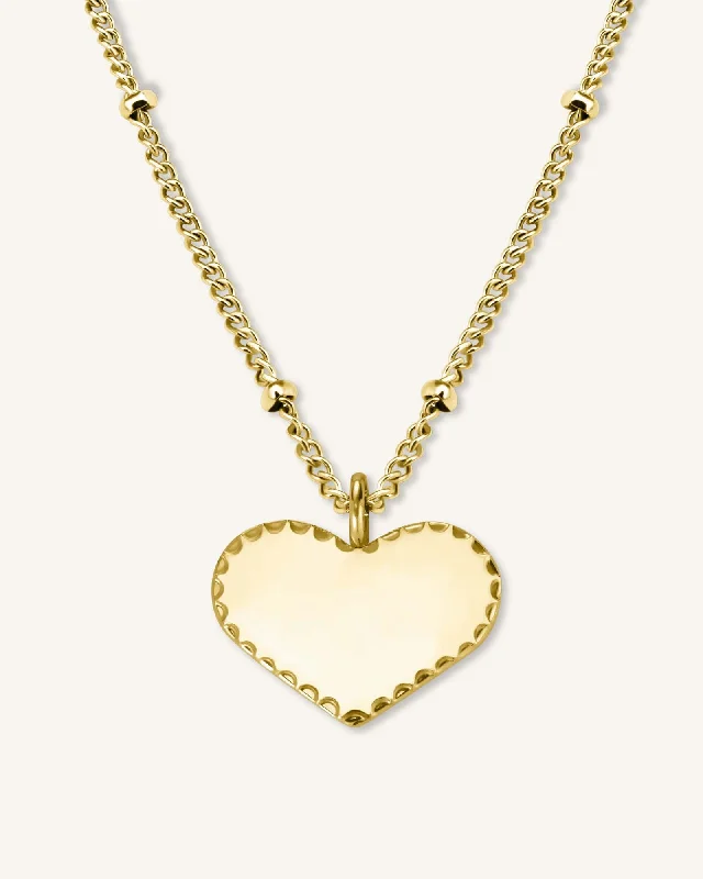 Single Heart Necklace